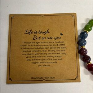 Colorful Tourmaline Bracelet.